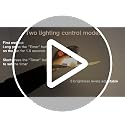 FIALAME White Portable Ceiling Fan with Lights & Remote - Camping & RV Fan