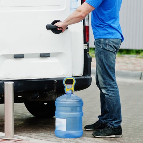 5 Gallon Water Bottle Handle - Ergonomic Plastic Jug Lifter, 2 Pack
