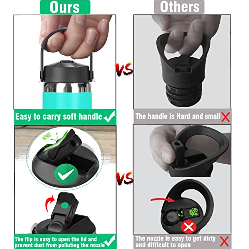 Straw Lid for Hydro Flask Standard Mouth 18 oz 21 24 Top Lids with