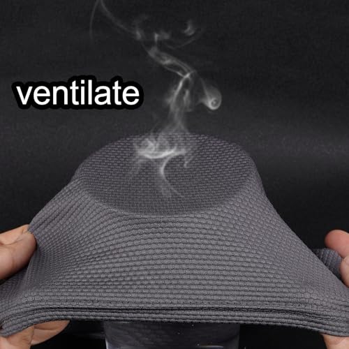 Breathable Summer Running Caps - 3 Pack Beanie Skull Caps - Black & Grey