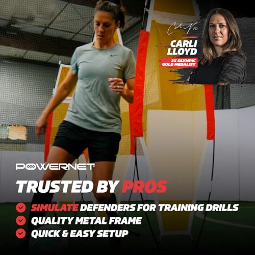 PowerNet Portable Defender Dummy for Football, Soccer, Basketball Training