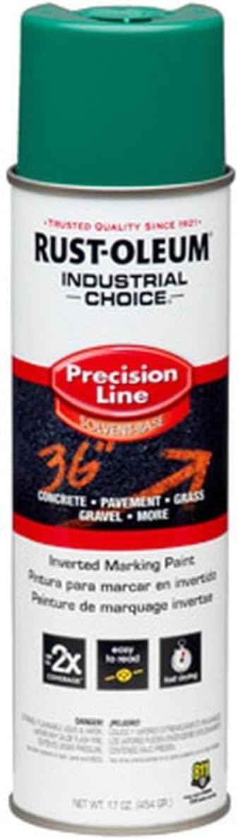 Fluorescent Orange Marking Spray Paint - Rust-Oleum 12 Pack, 17 Oz Inverted Solvent-Based