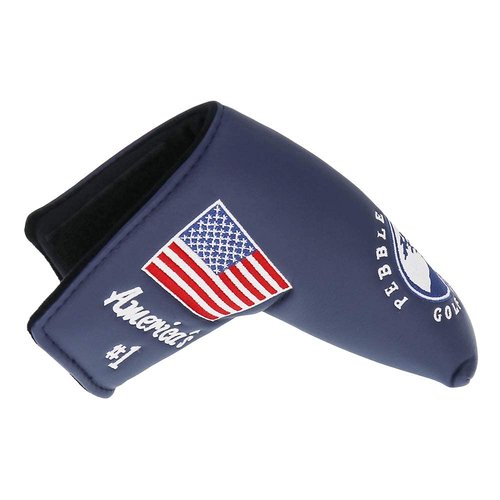 HISTAR American Flag Blade Putter Headcover for Scotty Cameron Ping (Navy Blue)