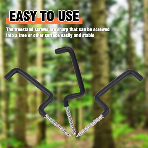 Archery Bow Hook Hanger - 3PCS Steel Gear Holder for Hunting