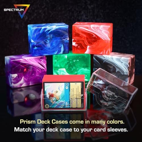 Prism Deck Case - Charoite Purple | Holds 50 Double-Sleeved Cards