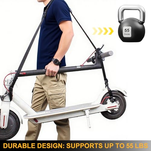 Adjustable Carry Strap for Electric Scooters & Bikes - 55lb Capacity