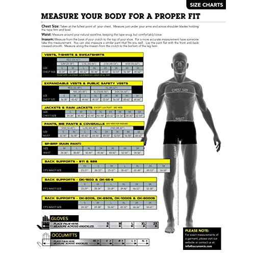 OccuNomix LUX-TEM-YL/XL Class E Premium Mesh Pant