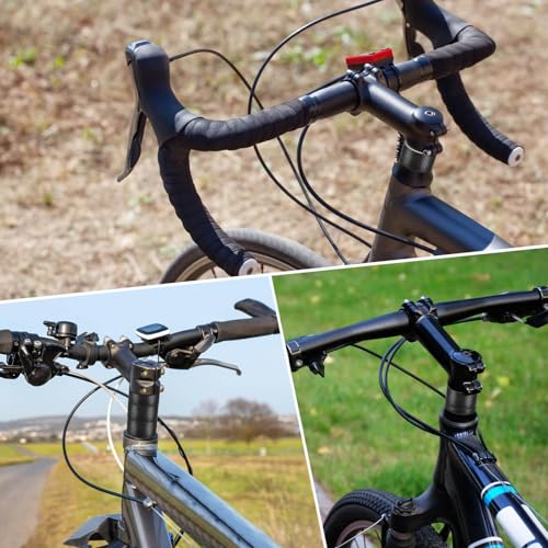 11PCS Carbon Fiber Headset Spacers for 1-1/8 Inch Stems - Matte Finish