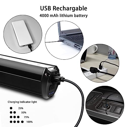 1800 Lumen USB Rechargeable Waterproof Bike Headlight - LED