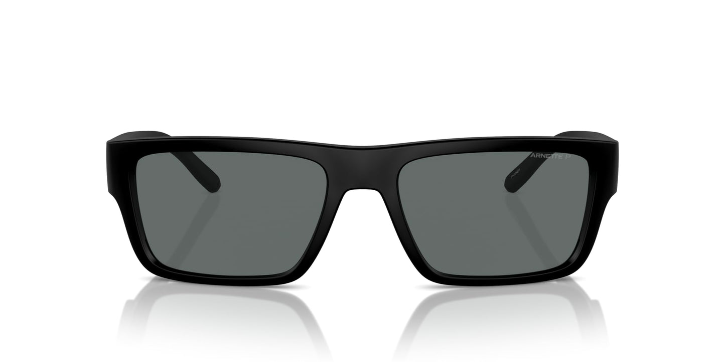 ARNETTE Sunglasses AN 4338 290081 Phoxer Matte Recycled Black Po