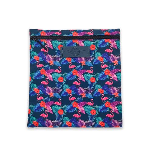 Sprints Water-Resistant Gym & Swim Bag for Sweaty Clothes - Flamingo
