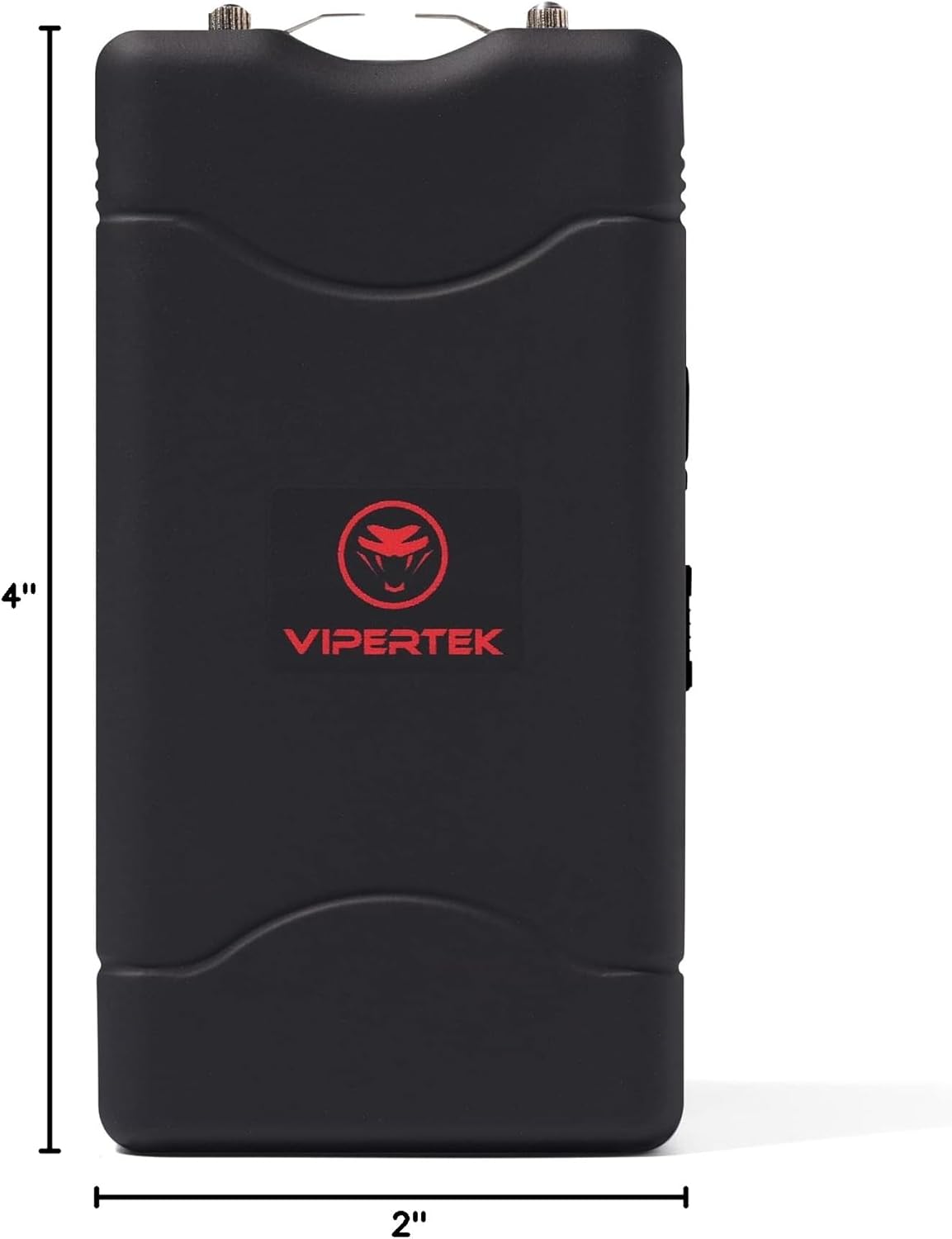 VIPERTEK VTS-880 Mini Stun Gun - Rechargeable Self Defense Tool with LED Flashlight