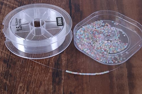 Invisible Clear Fishing Line - 0.2mm, 408 Yards Monofilament