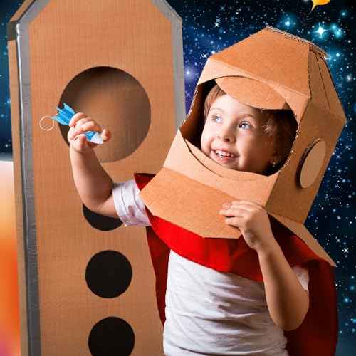 200 PCS Helicopter Mini Flashlight Keychain,Rocket LED Flashlight, Mini Flashlights In Bulk Colorful Small LED Flashlights Keychain Astronaut Party Favors for Kids