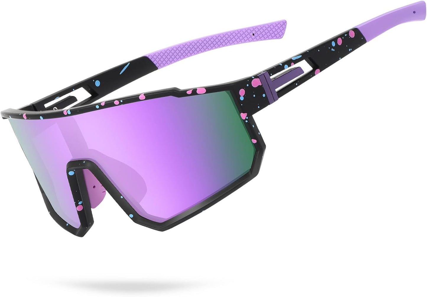 MVPTGRS Youth Baseball Sunglasses - TR90 Frame Sports Eyewear for Boys & Girls Age 8-14