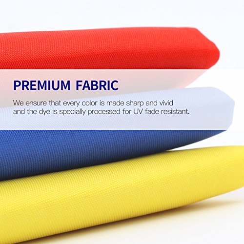Afro American Flag 3x5 Ft - Vivid Color, Fade Proof, Double Stitched