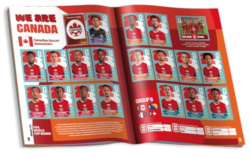 Panini FIFA World Cup 2026 Sticker Album – Multi-Color Official Collection