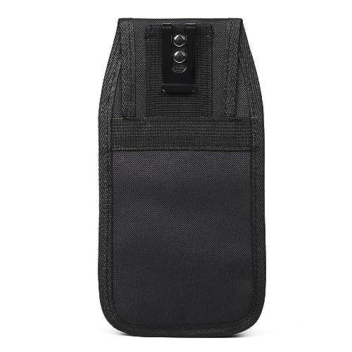 Small Tool Pouch with Belt Clip,Tool Belt Pouches,Electrician Tool Pouch.Mini Organizer Pocket Attachment for Tool Belt,5 Pockets and Heavy-Duty Metal Belt Clip Attachment.¡¦