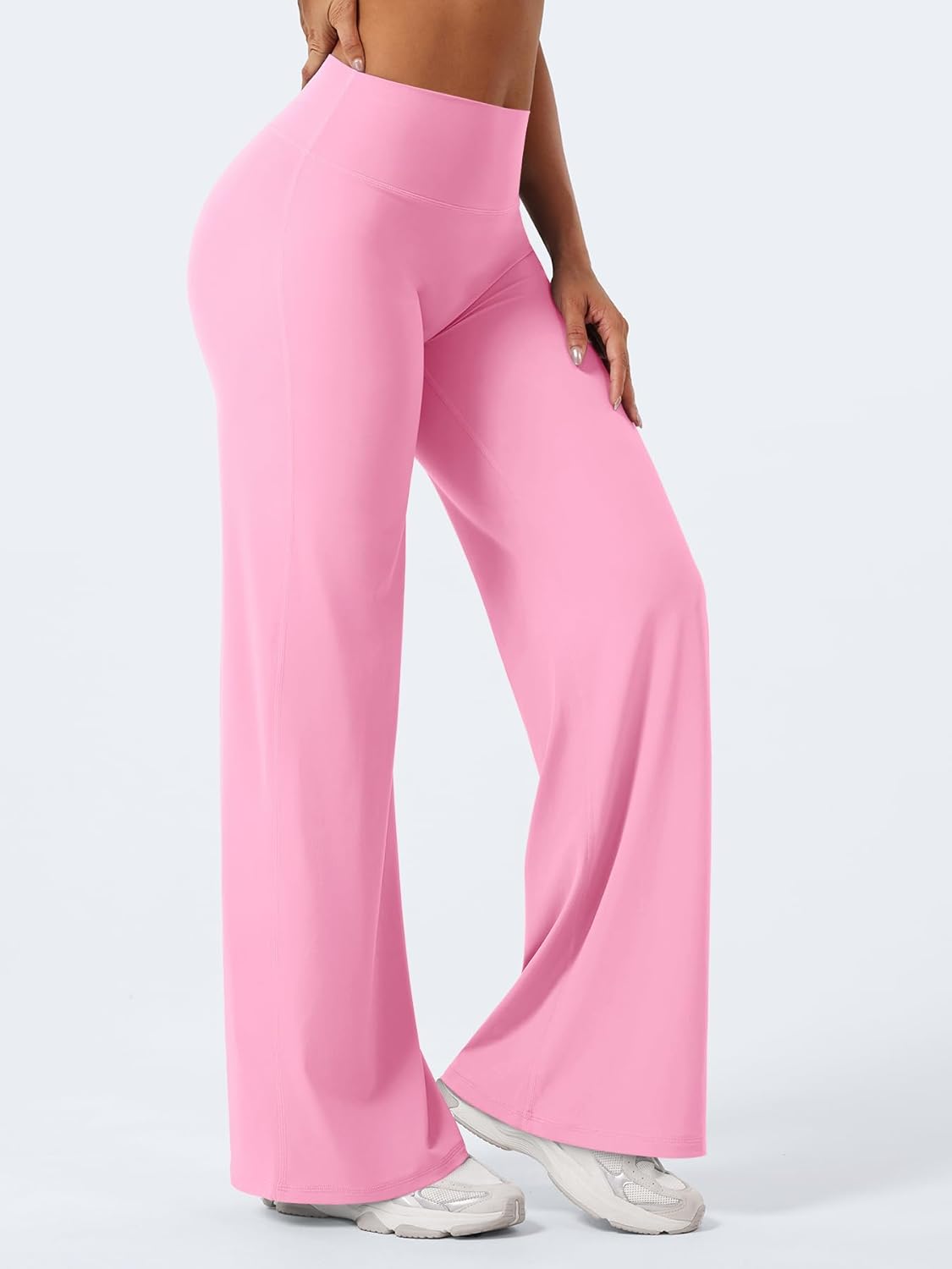 YEOREO High Waist Workout Leggings - No Front Seam, Buttery Soft Yoga Pants | 29" - 35" Sizes
