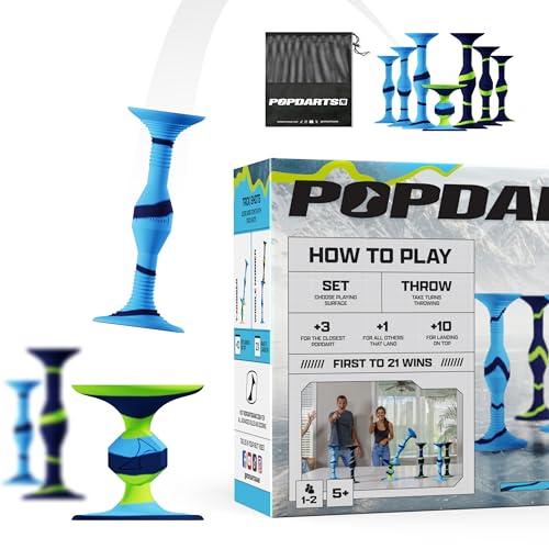 Popdarts PRO Pack Game Set - Drizzle | Indoor & Outdoor Throwing Game