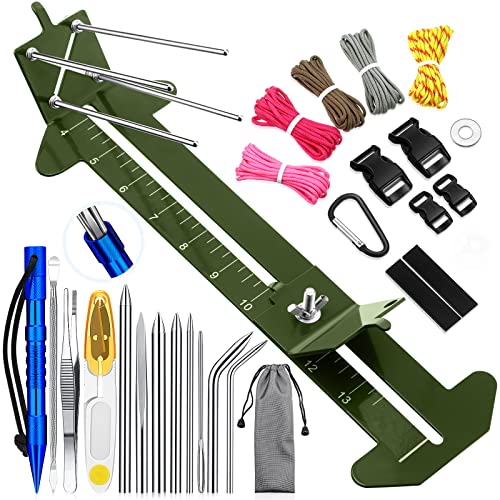 BBTO Paracord Bracelet Kit with Adjustable Jigs & Accessories