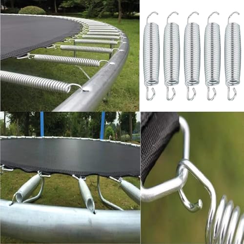 Stainless Steel Trampoline Springs Replacement - 5.5 Inch, 6 Pack
