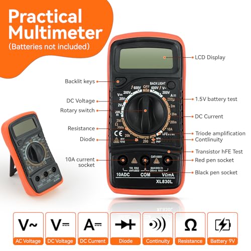 Soldering Iron Kit,90W LED Digital Solder Iron Soldering Gun kit,Adjustable Temperature(180¡ÆC-480¡ÆC),19-in-1 Welding Tool Including Desoldering Pump, Multimeter, 5 Solder Tips,Helping Hands
