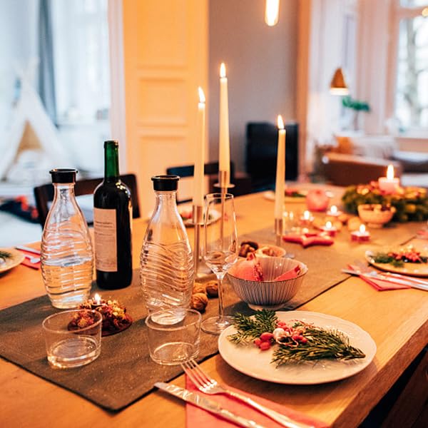 GEHUIZER 100 Pack Flameless Taper Candles Bulk, 11 Inch Battery Operated LED Taper Candles Flickering Electric Led Candlesticks for Christmas Church Wedding Party Centerpiece, No Batteries, Ivory