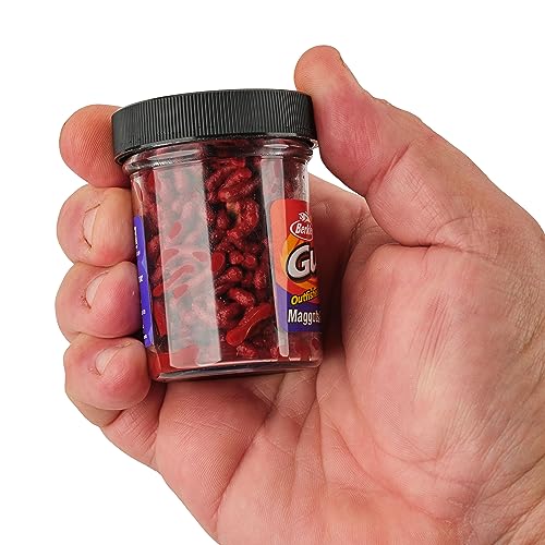 Gulp! Maggot Soft Bait - Red Wiggler 1.5 oz Fishing Lure