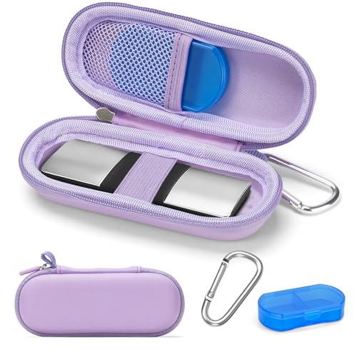 KardiaMobile EKG Monitor Hard Case - Portable Organizer, Purple