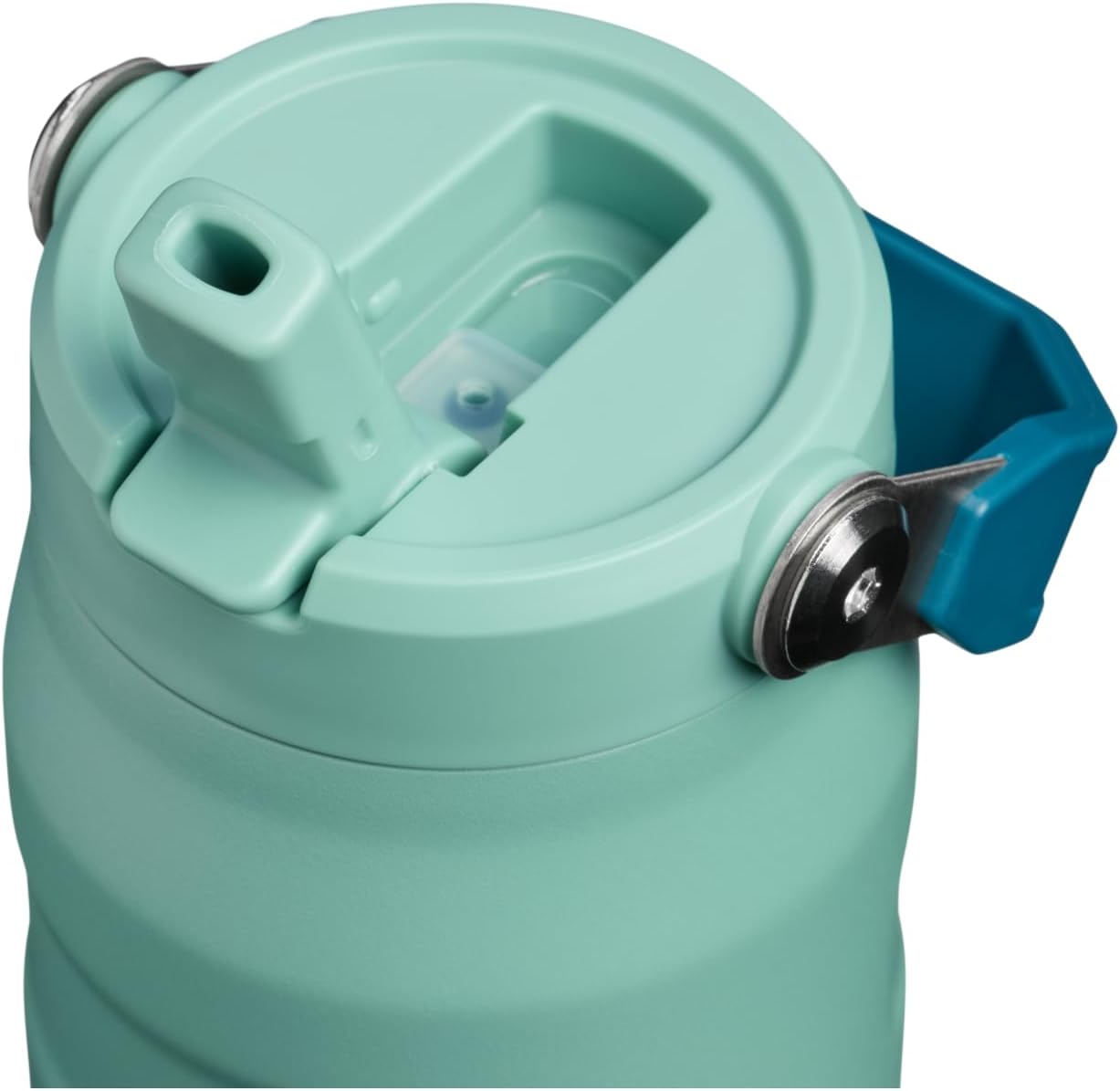 Stanley IceFlow Water Bottle 24 OZ - Insulated Stainless Steel with Built-In Straw | Lightweight & Leak-Resistant | Spring Green