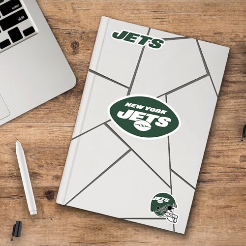 2-Piece Carpet Car Floor Mats - New York Jets Team Logo - Green