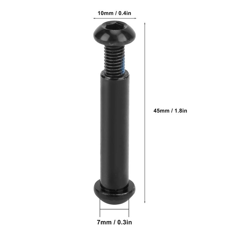 VGEBY Relative Lock Screw, 45x10mm Wear Electric Scooter Relative Lock Screw Pull Ring Screws Compatible for G30 Scooters Scooter Screws Scooter