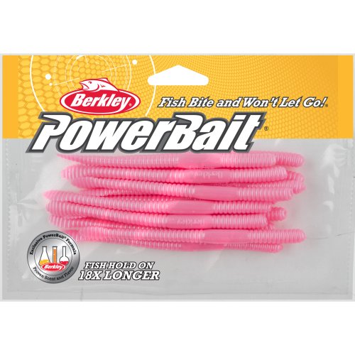 PowerBait Floating Steelhead Worm - 4 inch, 13 Count