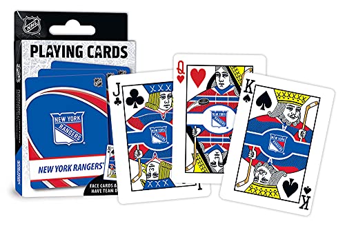 NHL Playing Cards - New York Rangers - 2.5" x 3.5"
