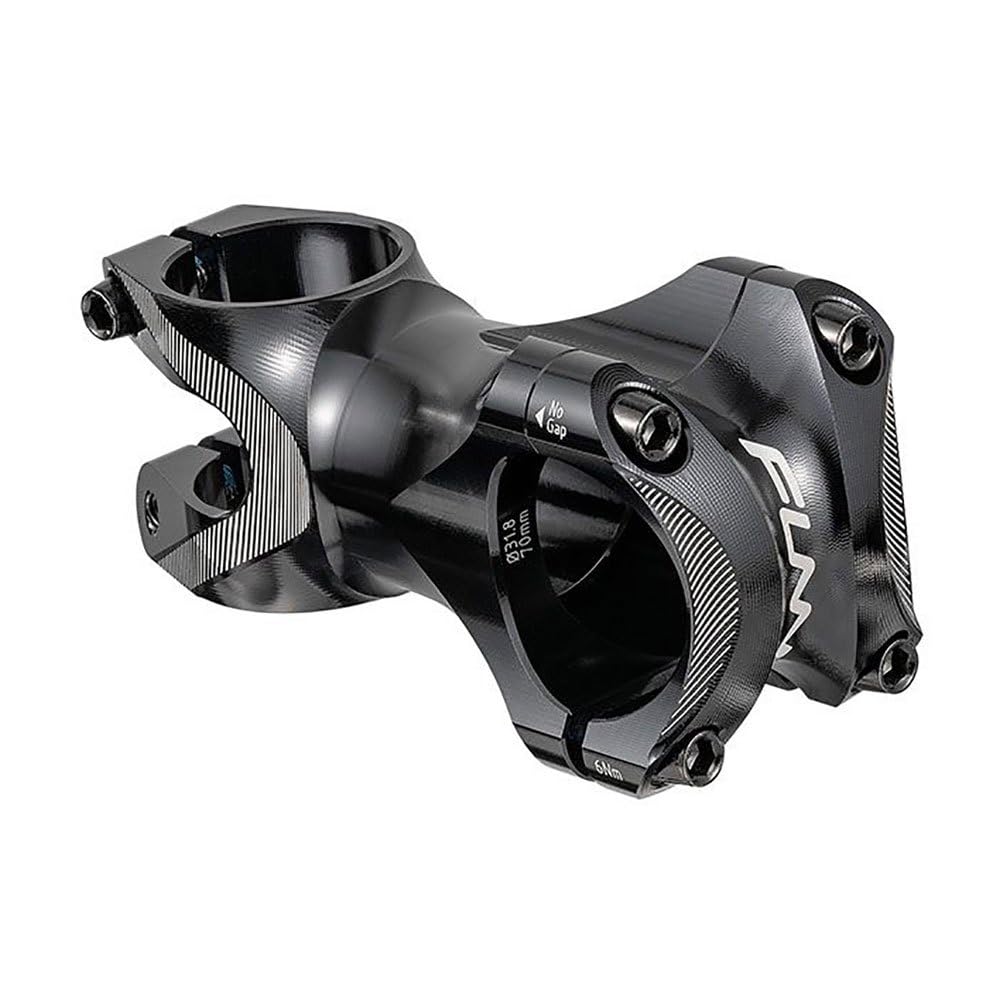 Funn Tron Bike Stem, Length 80mm Bicycle stem with 31.8mm Bar Clamp - Durable and Lightweight Alloy Bike Stem for Gravel Bike, Road Bike, Mountain Bike and BMX Bike