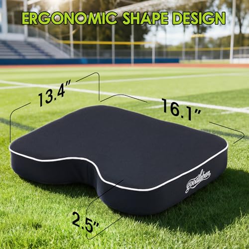 Stadium Cushion with Dual-Layer Foam - 1 PC Waterproof Bleacher Pad