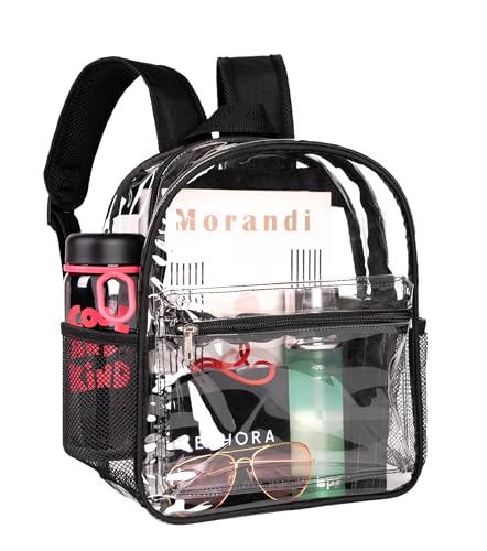 Clear Stadium Approved Backpack - Waterproof PVC See-Through Bag