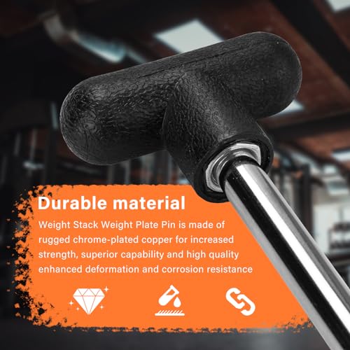 Weight Stack Pin - Heavy Duty Replacement for Home Gym - 1 pcs