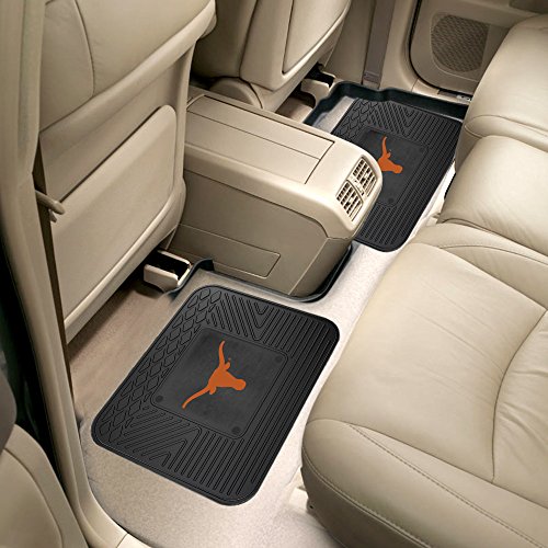 University of Texas Utility Mat Set - 2 Piece, Non-Skid, 14"x17"