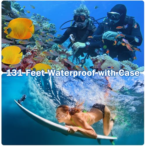 i3 4K Thumb Action Camera - Tiny Size, Waterproof, 64GB