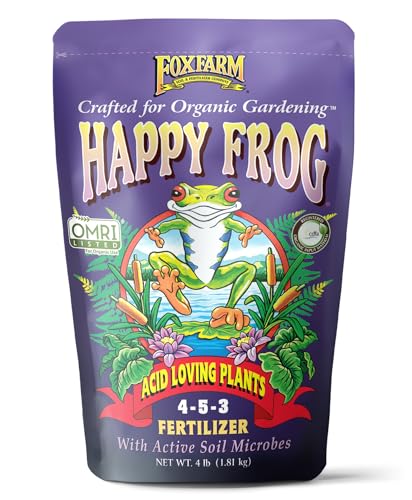 FoxFarm Happy Frog Acid Loving Plants Fertilizer - Slow Release, 4 lb, Variation 1