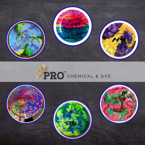 PRO Chemical Disc Golf Dye Kit - Starter Set for Beginners, Vibrant Customization