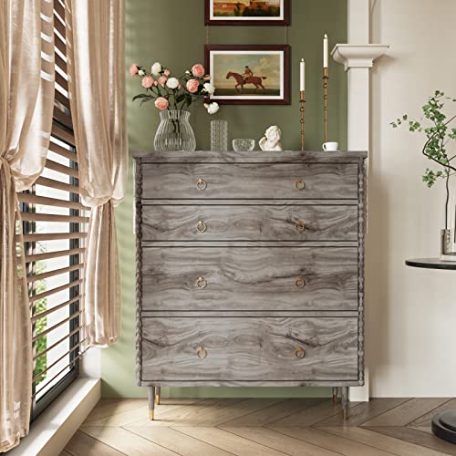 CRE8TIVE Matte Grey Washed Wood Contact Paper Peel and Stick Wood Wallpaper Removable Rustic Wood Grain Contact Paper for Countertops Waterproof Faux Wood Vinyl Wrap for Bedroom Cabinets Table 12"x80"