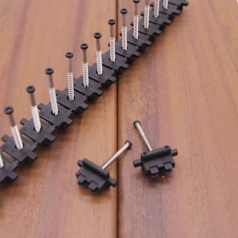 TurboClip 89292 Narrow Gap Universal Hidden Deck Fasteners, (1 Box of 192)