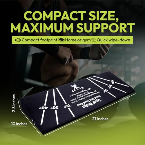 Squat Wedge Block - Non-Slip EVA Slant Board for Deep Squats & Stretches
