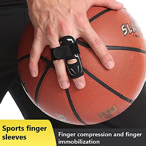 Adjustable Finger Splint Support Sleeve - Medium Size