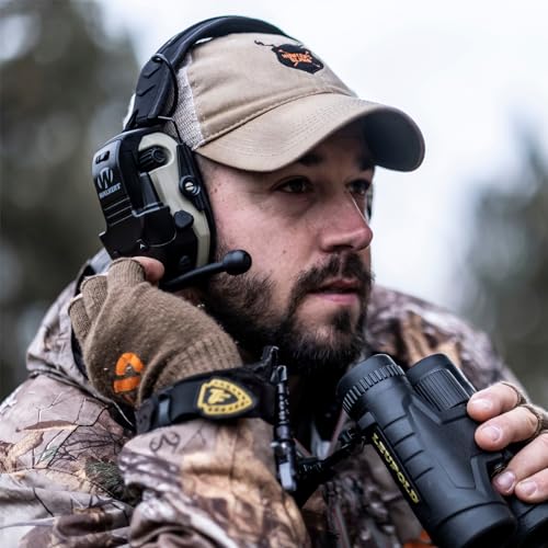 Walkie Talkie Attachment for Razor Muffs - 22 Channels, Black