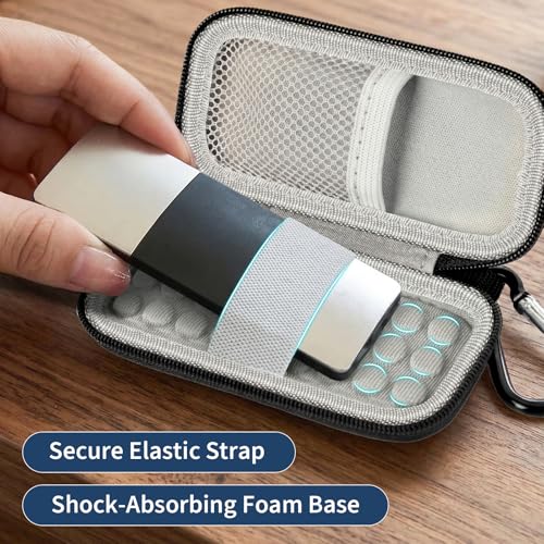 EKG Monitor Case for KardiaMobile 1-Lead & 6L Max - Black