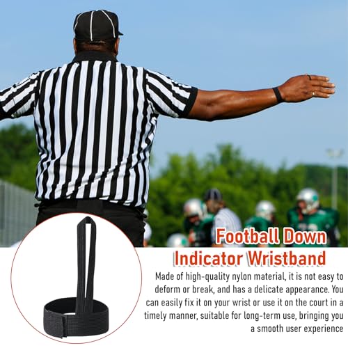 Football Referee Wristbands - 5 Pack Down Indicators